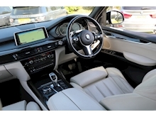 BMW X5 40d M Sport (7 SEATER+313BHP+ULEZ Free+IVORY Leather+PRIVACY+Digital Dash+History) - Thumb 17