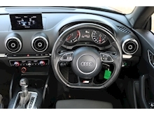 Audi A3 Cabriolet 2.0 TDI S line S Tronic Convertible (Sat Nav+DAB+HEATED Seats+Gloss Black Alloys+Power Mirrors) - Thumb 30