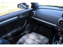 Audi A3 Cabriolet 2.0 TDI S line S Tronic Convertible (Sat Nav+DAB+HEATED Seats+Gloss Black Alloys+Power Mirrors) - Thumb 32