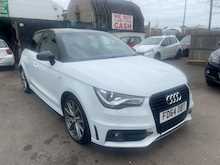 !!THIS IS A STUNNING LOOKING AUDI A1 IN WHITE AND IS THE S LINE SPEC CALL NOW!!
