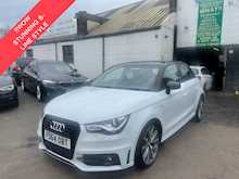 !!THIS IS A STUNNING LOOKING AUDI A1 IN WHITE AND IS THE S LINE SPEC CALL NOW!!