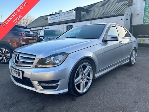 Mercedes-Benz 3.0 C350 CDI V6 BlueEfficiency AMG Sport Saloon 4dr Diesel G-Tronic Euro 5 (s/s) (265 ps)