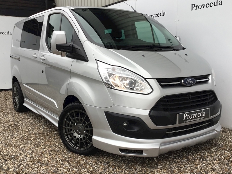 ford transit custom silver