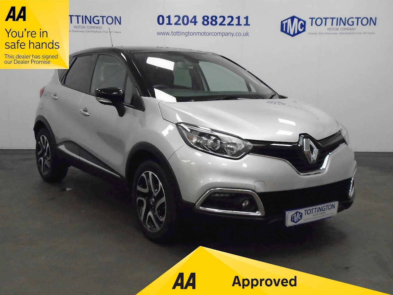 Used 17 Renault Captur Dynamique S Nav For Sale U557 Tottington Motor Company Ltd