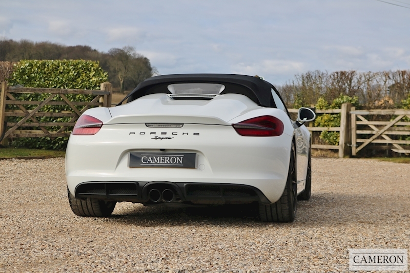 Porsche Boxster 981 Spyder 3.8 2dr Convertible Manual Petrol