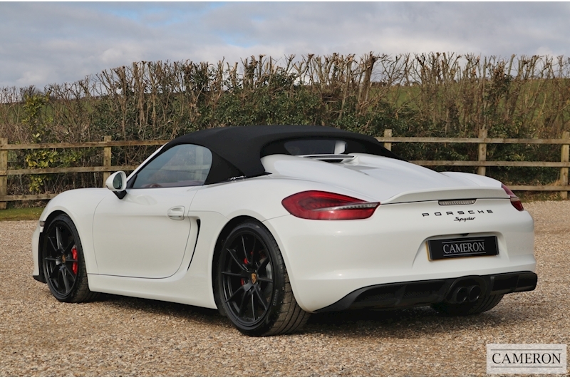 Porsche Boxster 981 Spyder Convertible 3.8 Manual Petrol