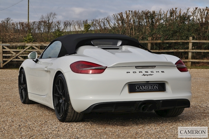 Porsche Boxster 981 Spyder Convertible 3.8 Manual Petrol