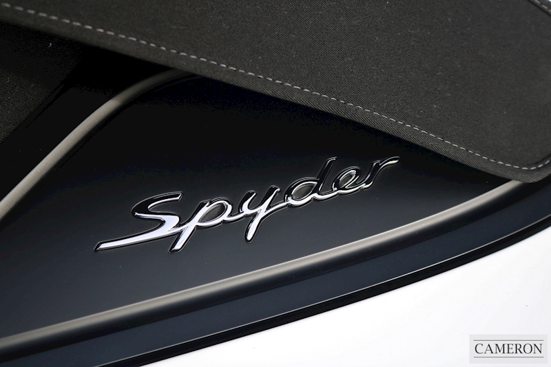 Porsche Boxster 981 Spyder Convertible 3.8 Manual Petrol