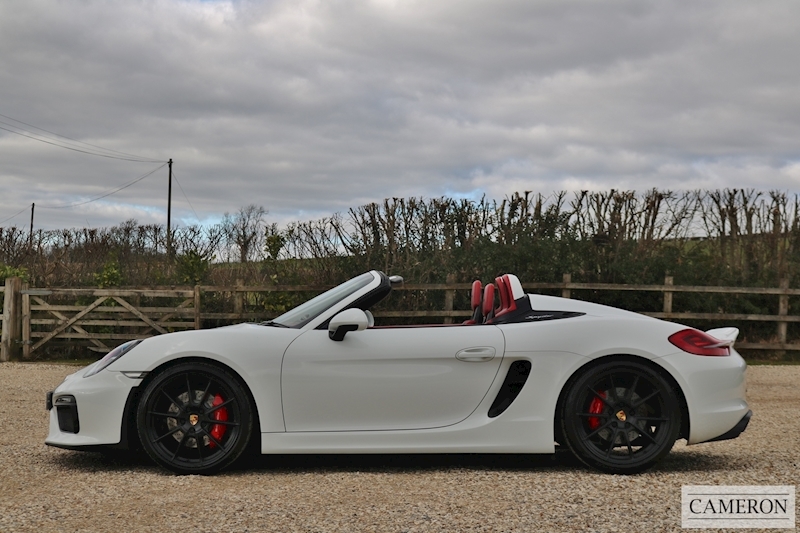 Porsche Boxster 981 Spyder Convertible 3.8 Manual Petrol