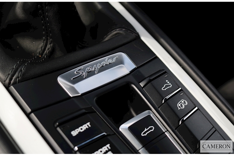 Porsche Boxster 981 Spyder 3.8 2dr Convertible Manual Petrol