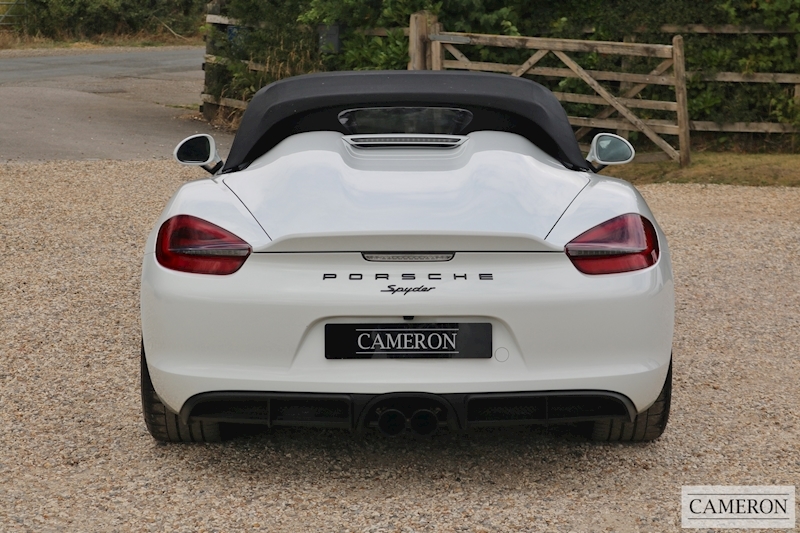 Porsche Boxster 981 Spyder 3.8 2dr Convertible Manual Petrol