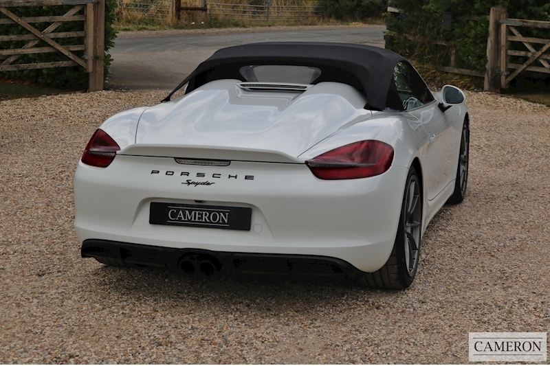 Porsche Boxster 981 Spyder 3.8 2dr Convertible Manual Petrol