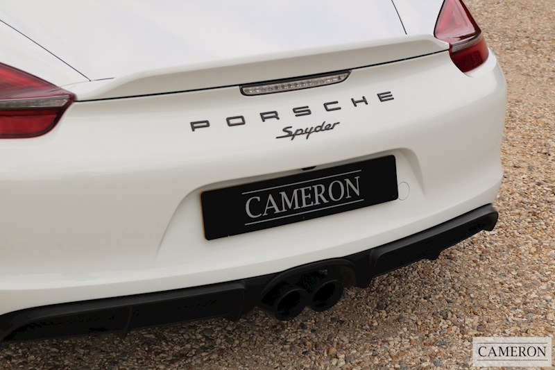 Porsche Boxster 981 Spyder 3.8 2dr Convertible Manual Petrol