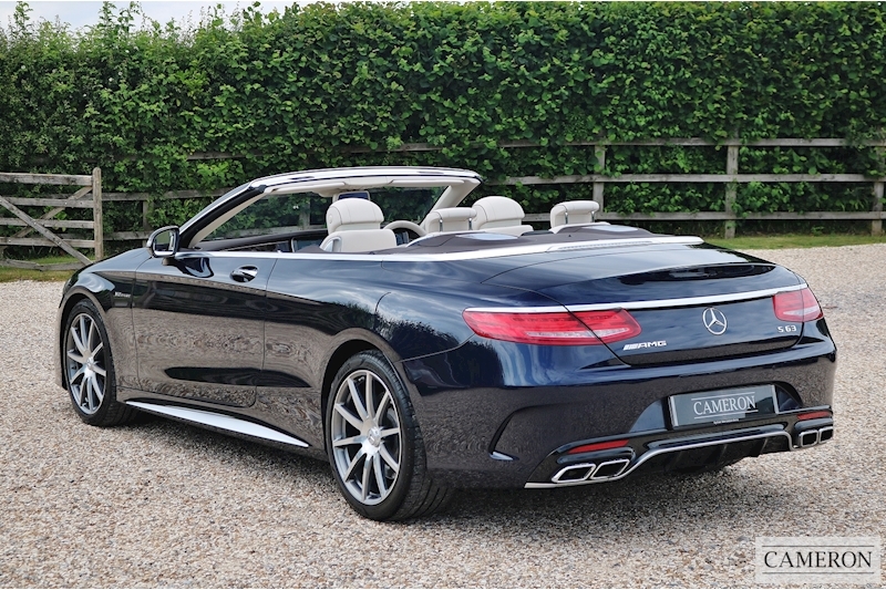 Mercedes-Benz 5.5 S63 V8 AMG S Cabriolet 2dr Petrol SpdS MCT Euro 6 (s/s) (585 ps)