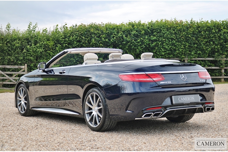 Mercedes-Benz 5.5 S63 V8 AMG S Cabriolet 2dr Petrol SpdS MCT Euro 6 (s/s) (585 ps)