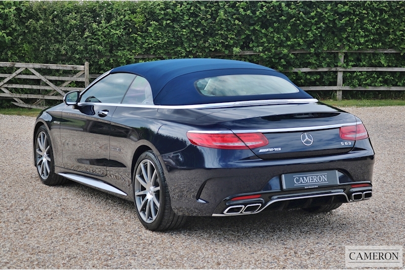 Mercedes-Benz 5.5 S63 V8 AMG S Cabriolet 2dr Petrol SpdS MCT Euro 6 (s/s) (585 ps)