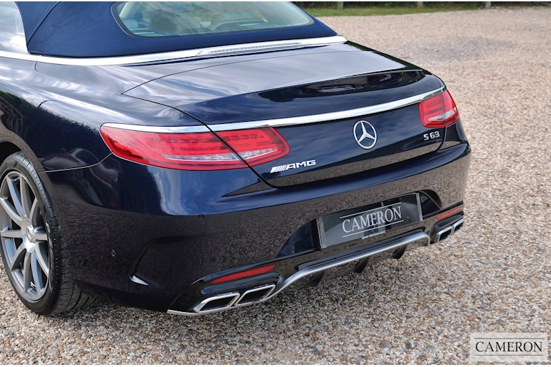 Mercedes-Benz 5.5 S63 V8 AMG S Cabriolet 2dr Petrol SpdS MCT Euro 6 (s/s) (585 ps)