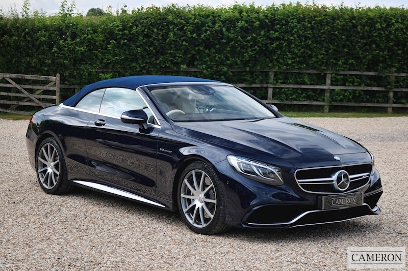 Mercedes-Benz 5.5 S63 V8 AMG S Cabriolet 2dr Petrol SpdS MCT Euro 6 (s/s) (585 ps)