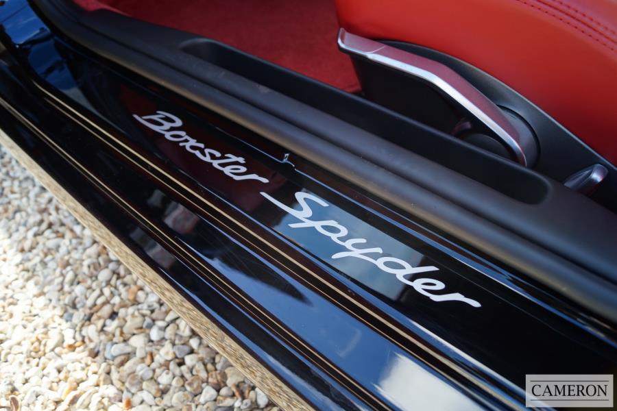 Porsche Boxster Spyder Convertible 3.4 Manual Petrol