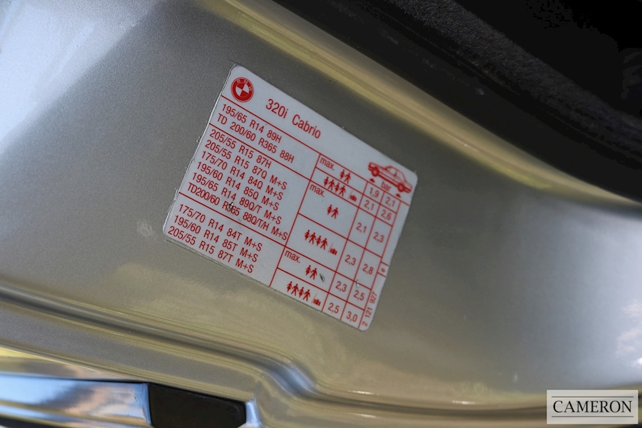 BMW E30 320i Convertible 2.0 2dr Convertible Manual Petrol