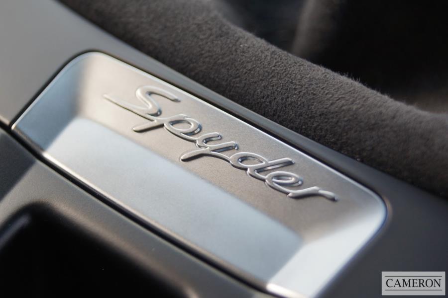 Porsche Boxster 981 Spyder