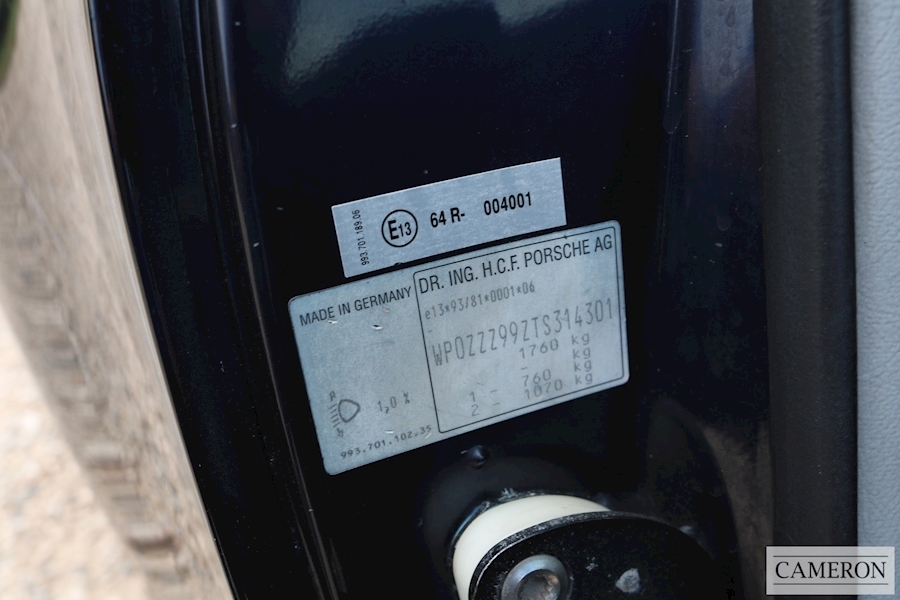 Porsche 911 993 Carrera 4 Coupe 3.6 Varioram Manual