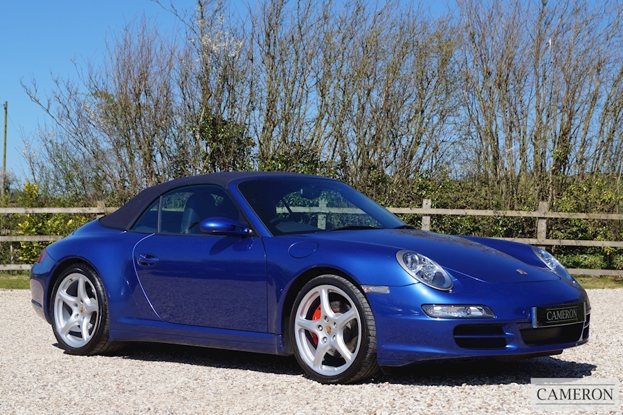 Porsche 911 997 Carrera 4 S Cabriolet 3.8 Manual +Sports Exhaust+