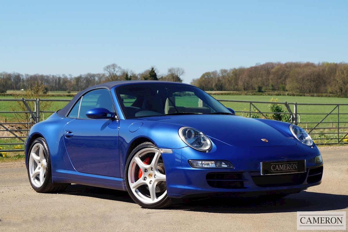 911 997 Carrera 4 S Cabriolet 3.8 Manual +Sports Exhaust+