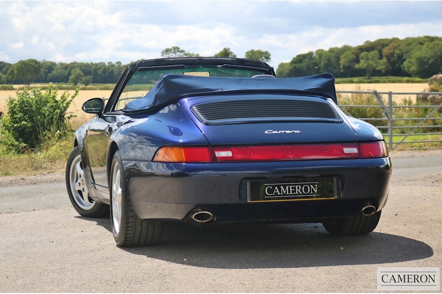 Porsche 911 993 Carrera 2 Cabriolet 3.6 Manual