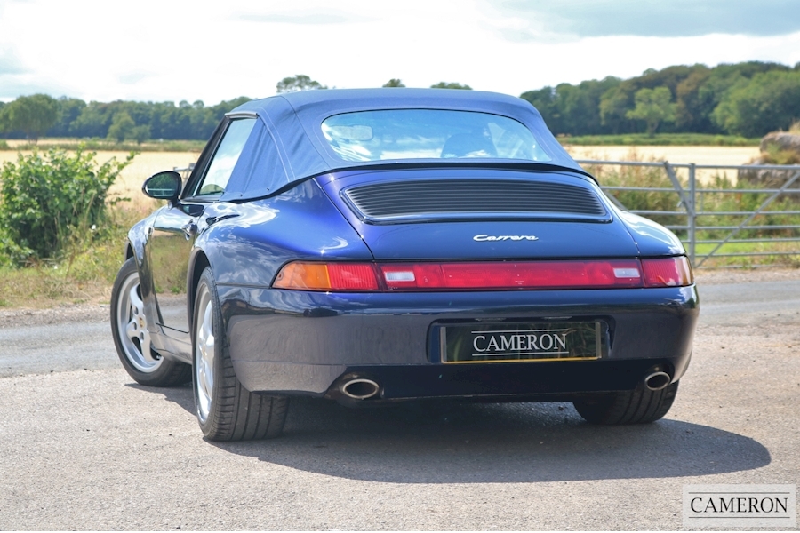 Porsche 911 993 Carrera 2 Cabriolet 3.6 Manual