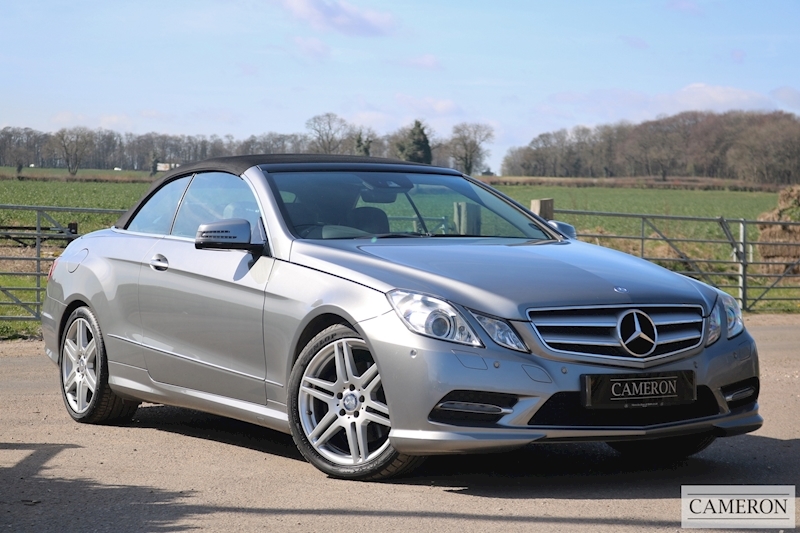 Mercedes-Benz E Class E220 Cdi Blueefficiency Sport Cabriolet 2.1 2dr Convertible Automatic Diesel