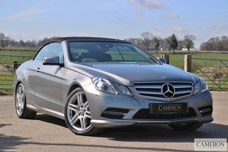 Mercedes-Benz E Class E220 Cdi Blueefficiency Sport Cabriolet 2.1 2dr Convertible Automatic Diesel