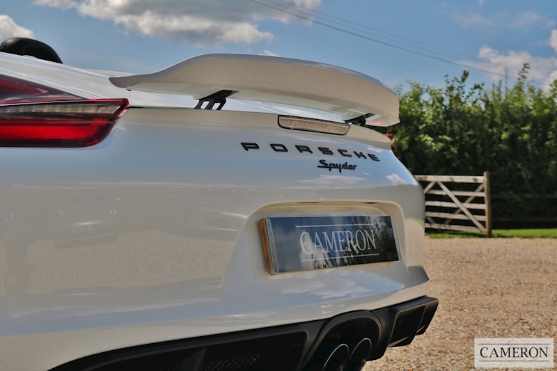 Porsche Boxster 981 Spyder 3.8 2dr Convertible Manual Petrol