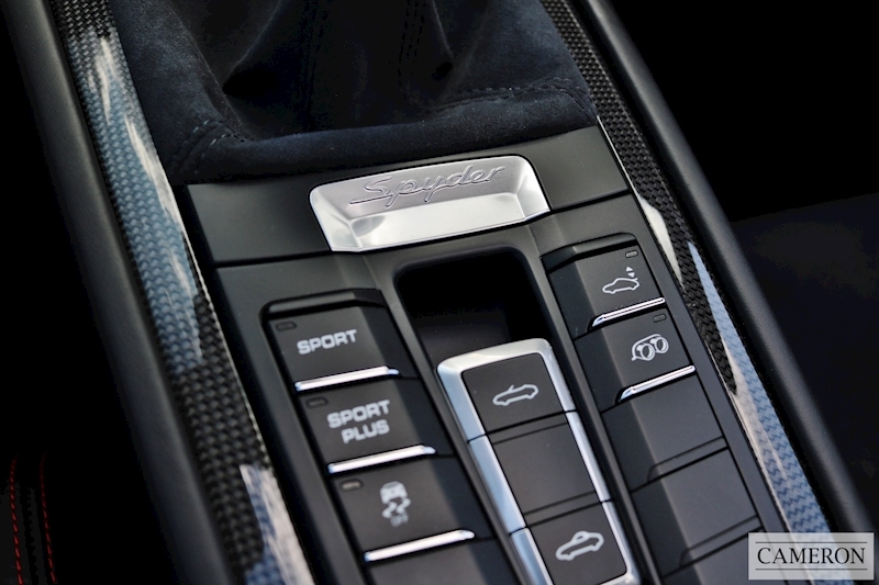 Porsche Boxster 981 Spyder 3.8 2dr Convertible Manual Petrol