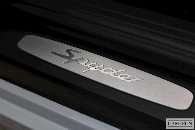 Porsche Boxster 981 Spyder 3.8 2dr Convertible Manual Petrol