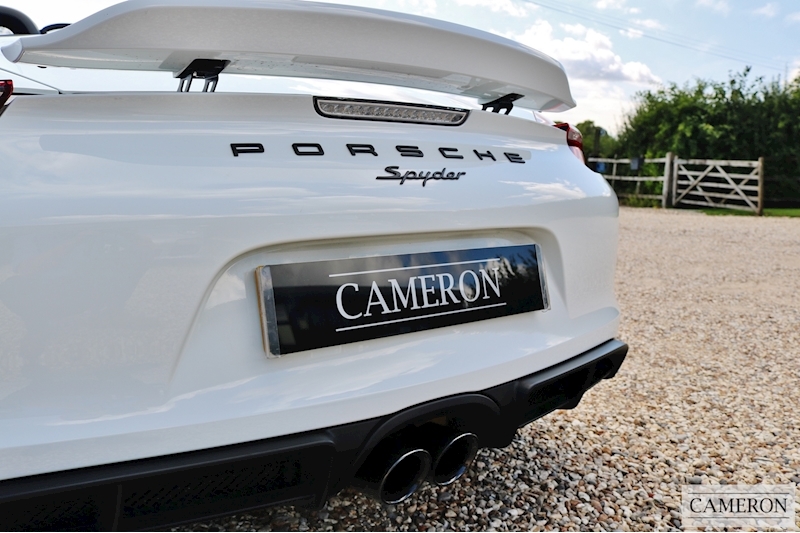 Porsche Boxster 981 Spyder 3.8 2dr Convertible Manual Petrol