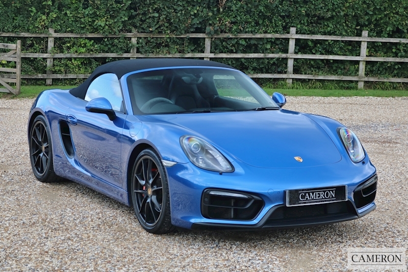 Porsche Boxster 981 GTS Convertible 3.4 PDK Petrol