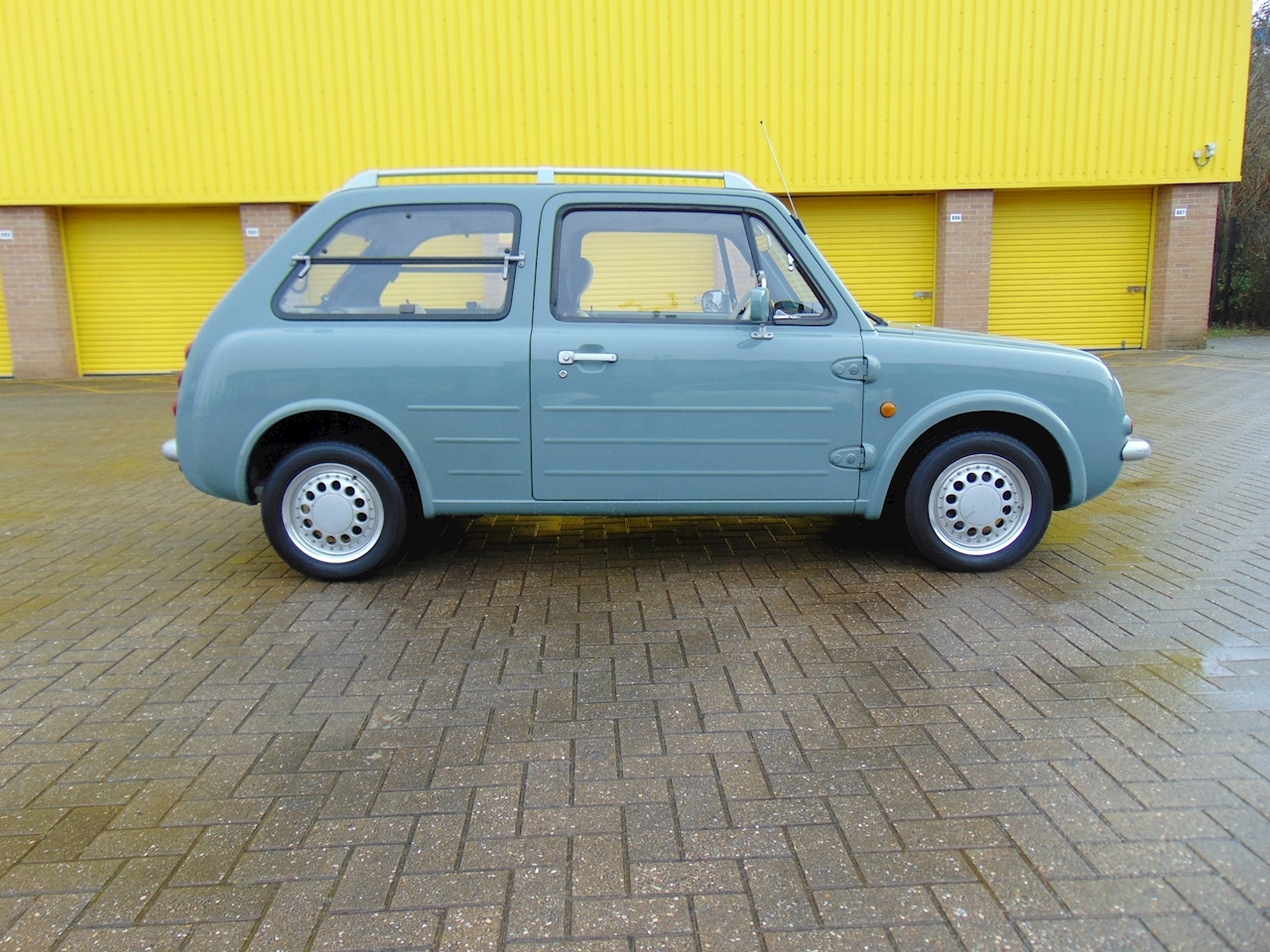 京商 NISSAN PAO AQUA GRAY BLUE 1/43 No.03412BL ニッサン パオ 1&frasl;43 Kyosho NISSAN PAO Canvas Top Aqua Gray&frasl; Blue 京商 日産 パオ