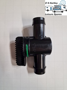 MOTORHOME WASTE TANK 25MM DRAIN OFF valve