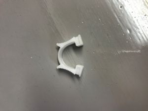CURTAIN LOCKS WHITE  [PACK OF 4]