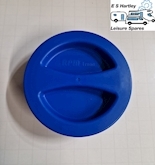 Waste/Fresh Tank Access Cap Male Thread DIA 128MM  (MALE) Image 1