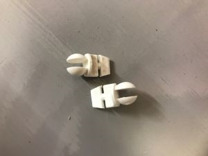 CARAVAN AND MOTORHOME CURTAIN STOP ENDS [PACK OF 2]