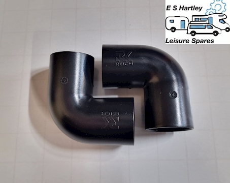 RIGHT ANGLE ELBOW JOINT 28MM [PACK OF 2]