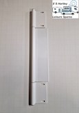 CI DOOR HINGE WHITE 3 LEAF [350 x 55mm) Image 1