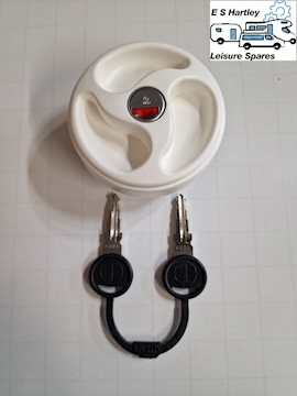 WATER FILLER CAP 3 PRONG 60MM DIAM