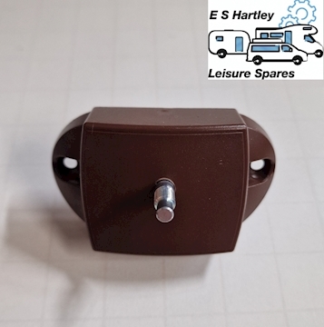 Push Lock Double Spindle With Rod Holes For Top &amp; Bottom Locks