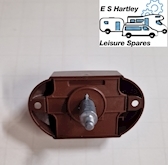 Push Lock Double Spindle c/w Rod Holes For Top &amp; Bottom Locks Image 2