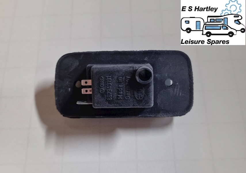 Hella Number Plate Light 75mm X 35mm (50mm Holes) No Bulb Image 2