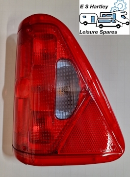 KNAUS REAR LIGHT WITH REFLECTOR SURROUND LEFT HAND SIDE
