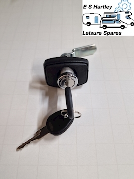 FAP RECTANGULAR PUSH LOCK BLACK
